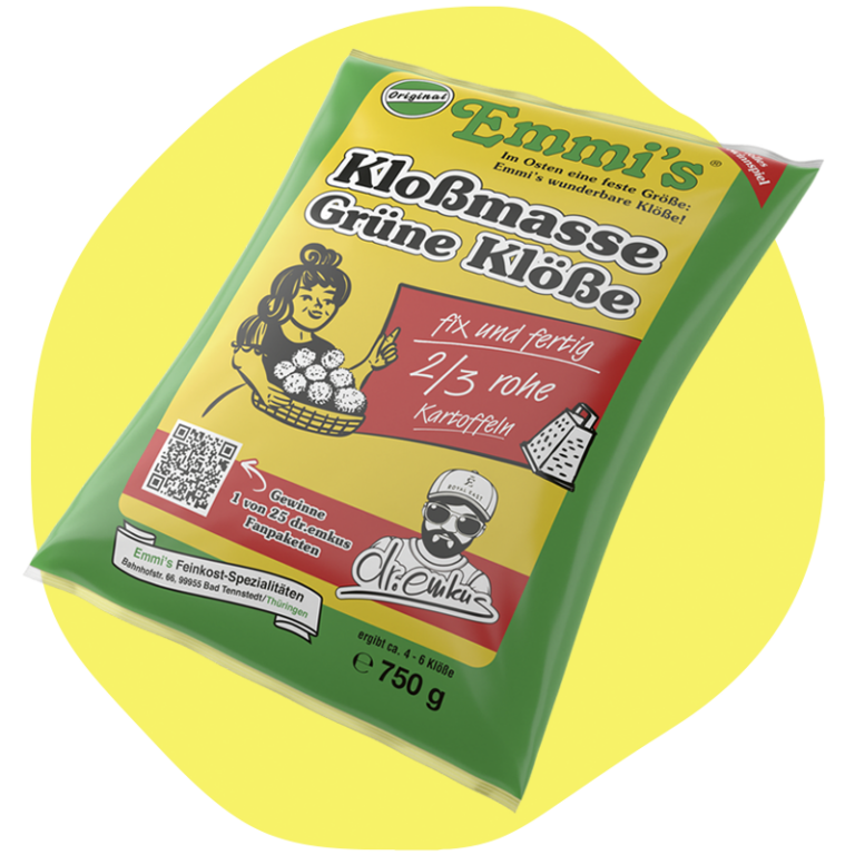 Emmi's Kloßmasse Grüne Klöße